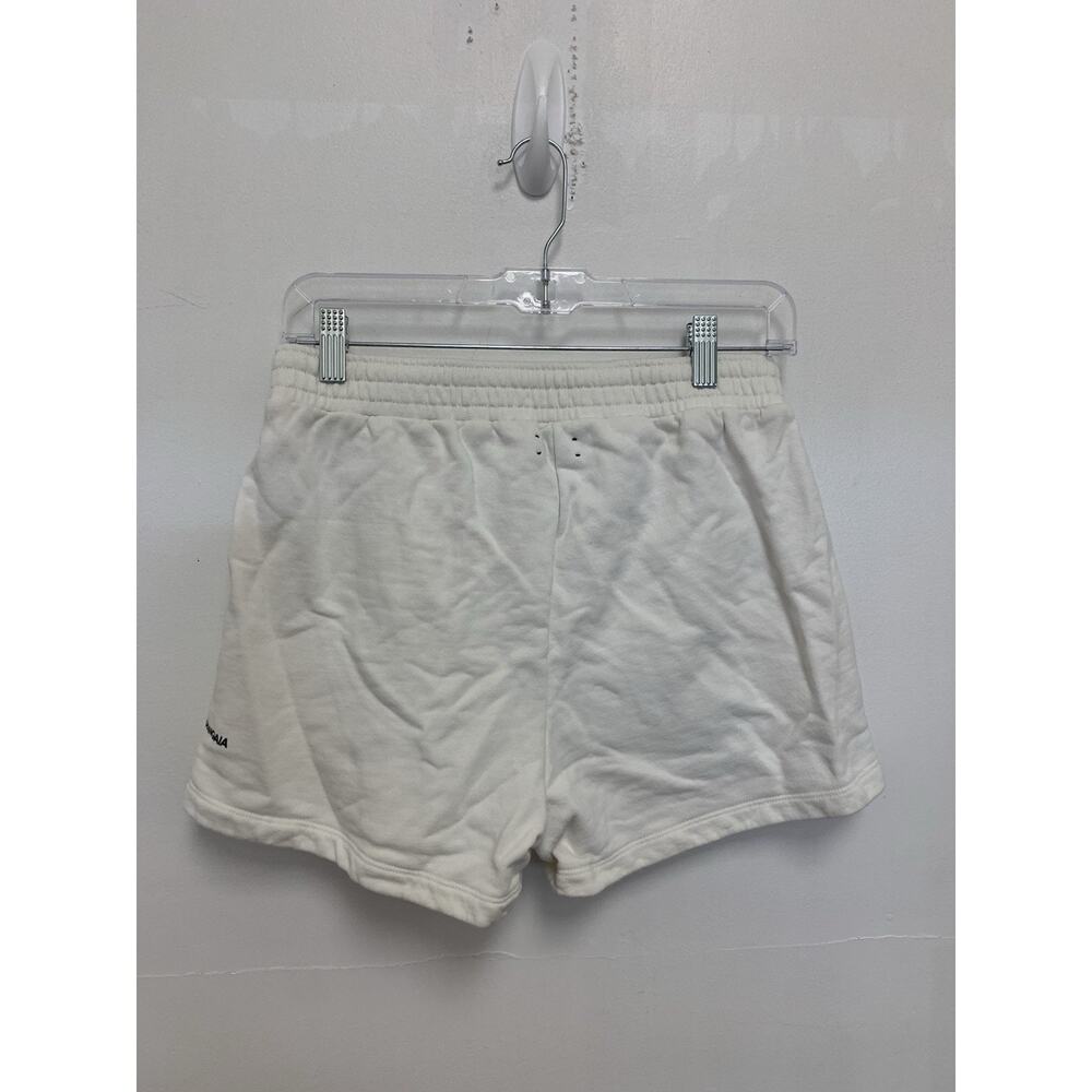 Pangaia Shorts White Organic Cotton Sweat Shorts Womens Size M